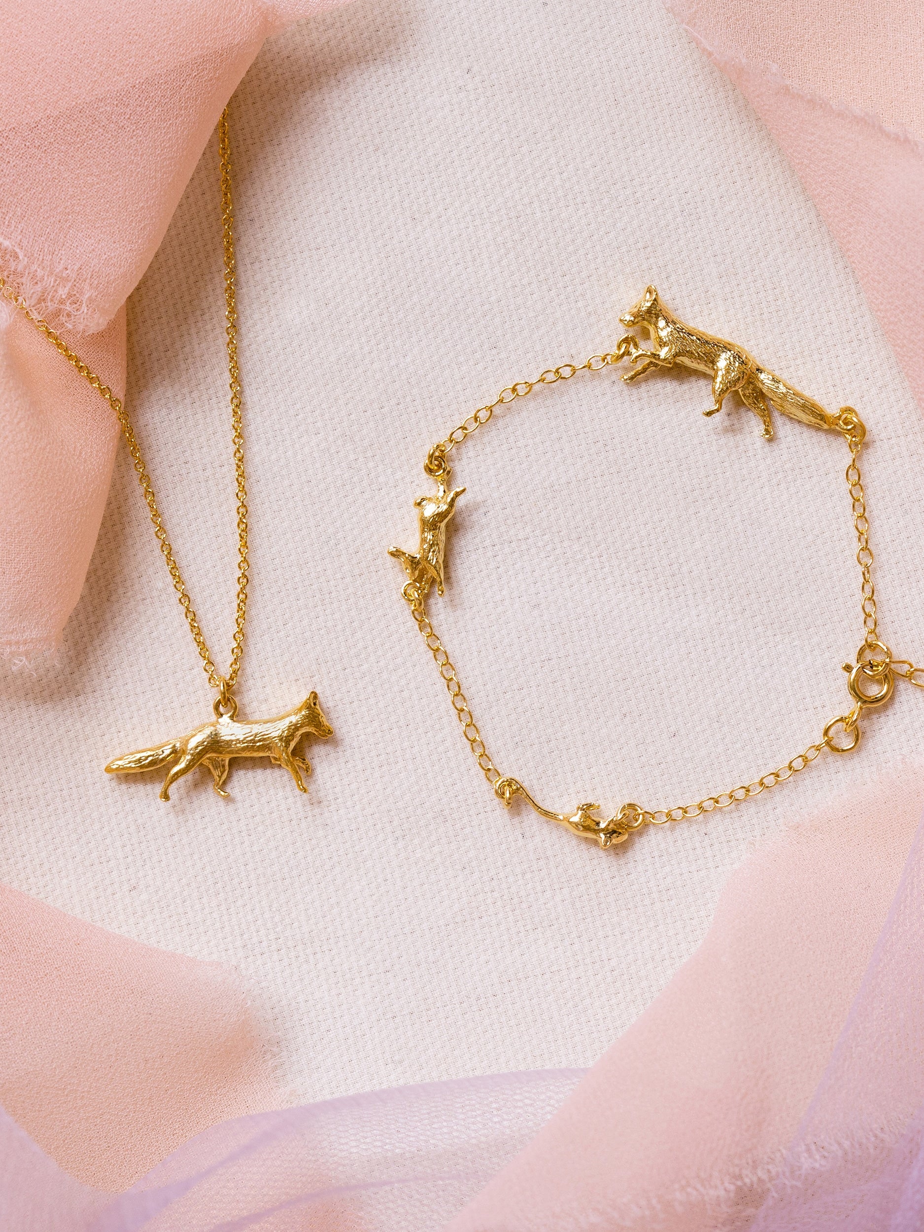 Fox, Rabbit & Mouse Chase Bracelet - image 3