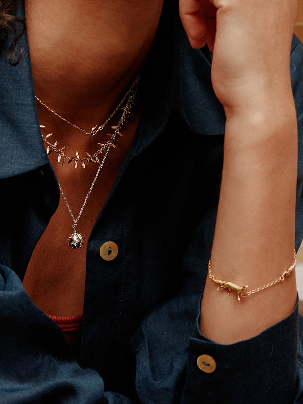Fox, Rabbit & Mouse Chase Bracelet