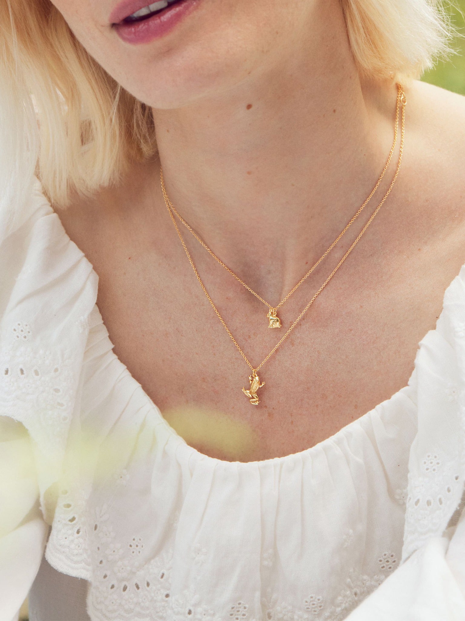 Sitting Bunny Necklace - image 2