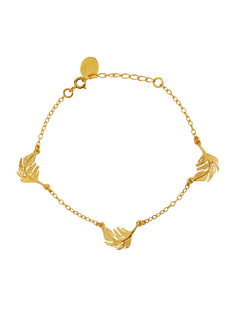 Three Feather Bracelet