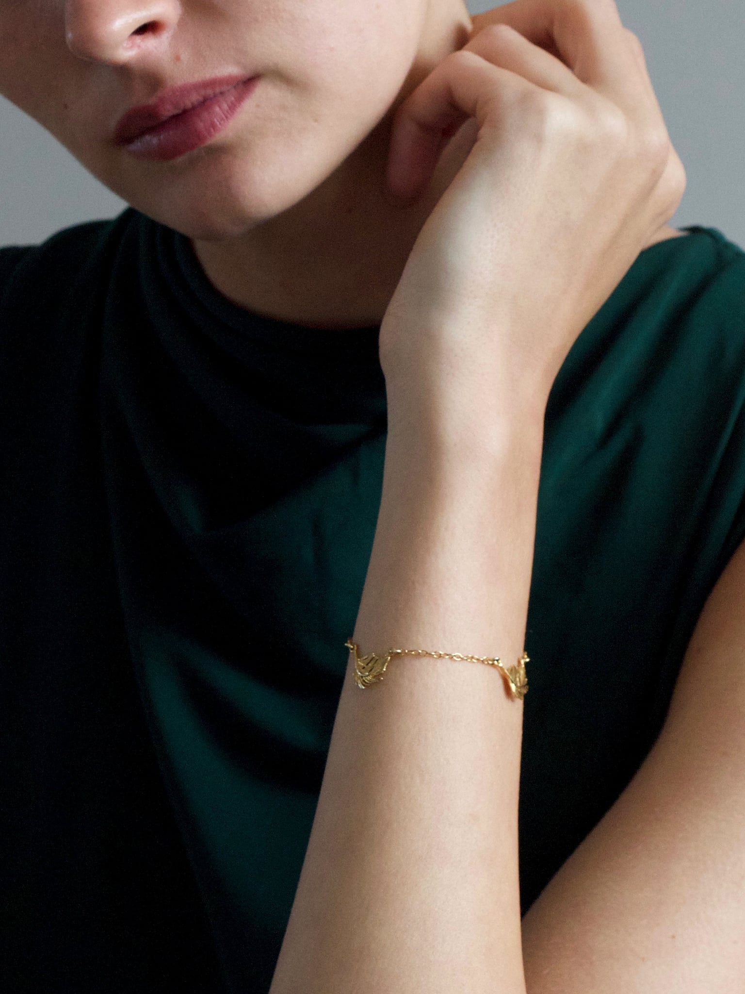 Three Feather Bracelet - image 2