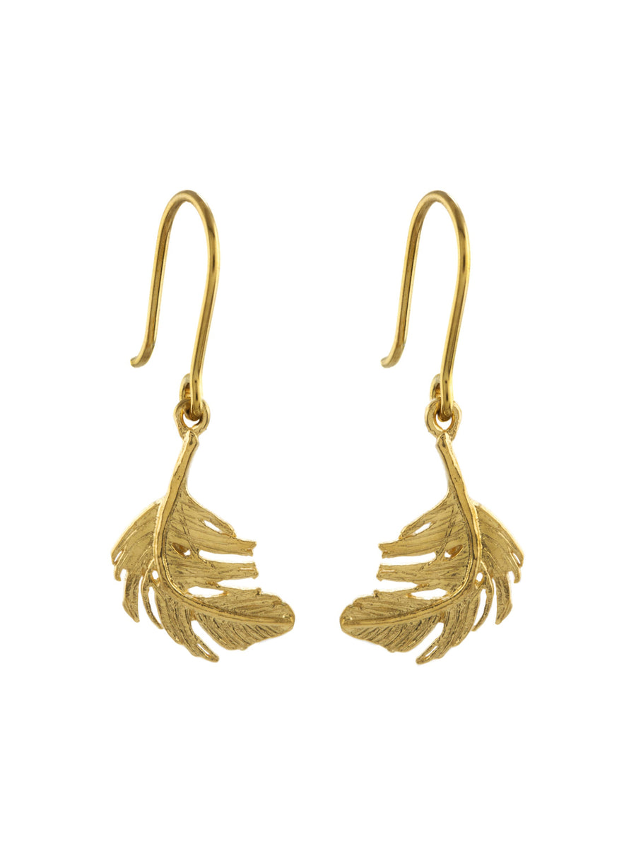 Little Feather Hook Earrings