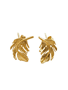 Feather Stud Earrings