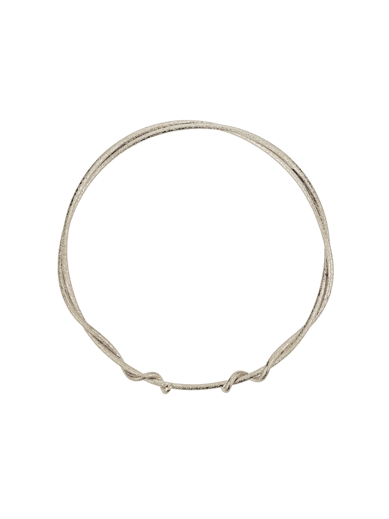 Twist Bangle - image 4 | silver
