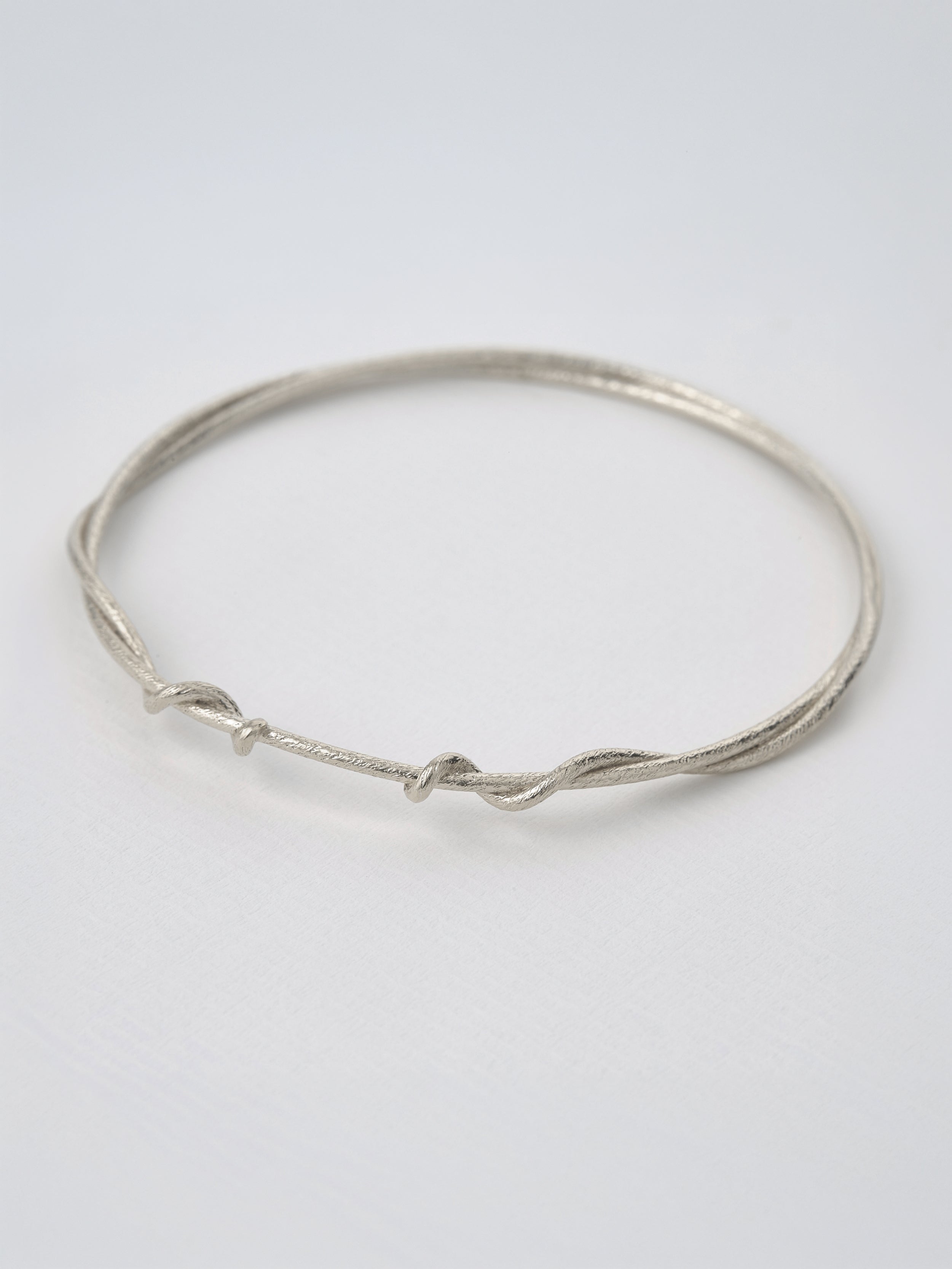 Twist Bangle - image 5 | silver