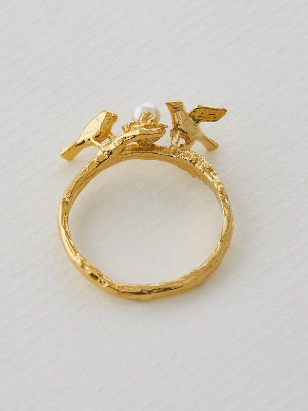 Birds & Nest Ring