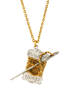 Twine & Needle 'For Mending Things' Necklace