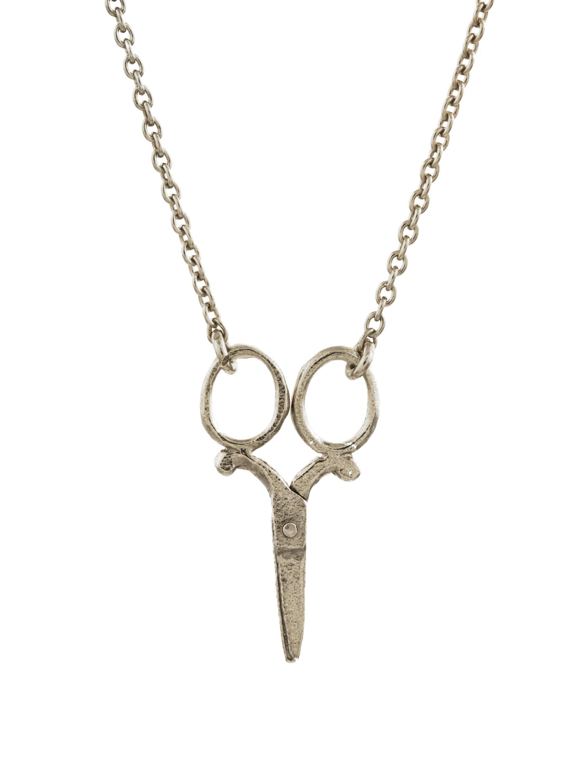 Little Inline Sewing Scissors - image 4 | silver
