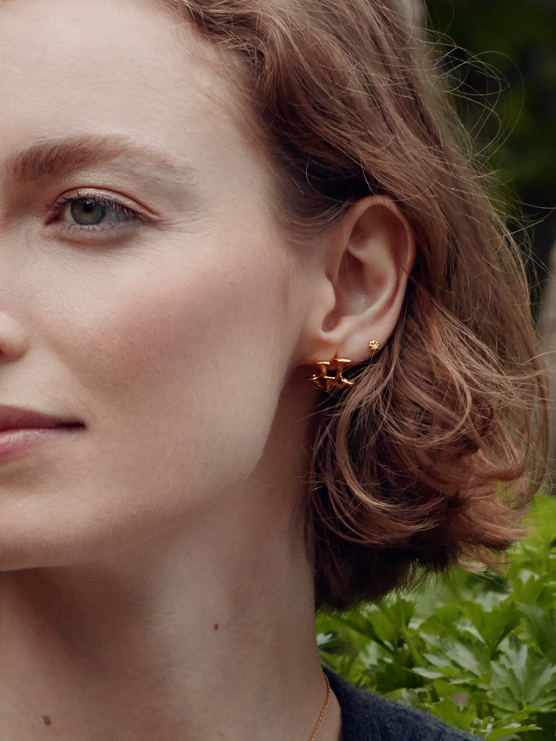 Clustered Mushroom Earrings - image 3