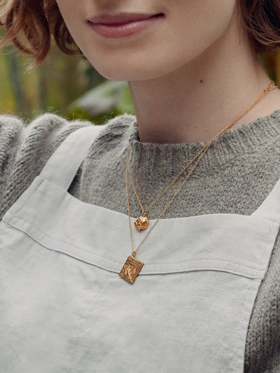 Sweetpea Seed Packet Necklace - image 2