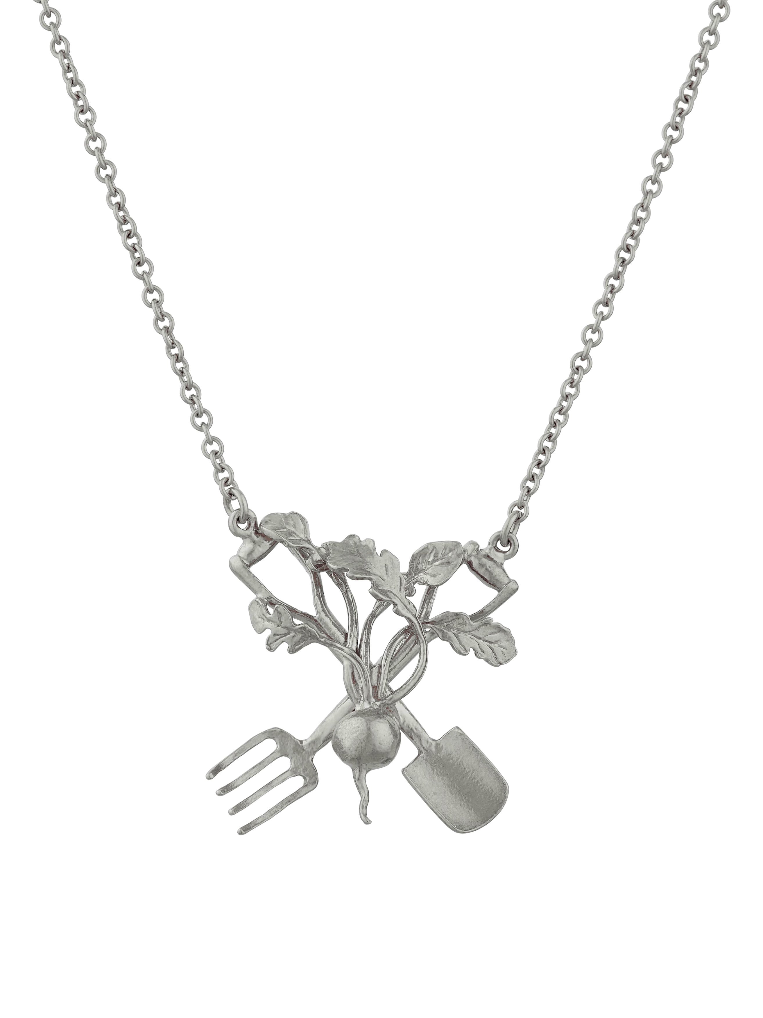 Award Winning Radish Necklace - image 4 | silver