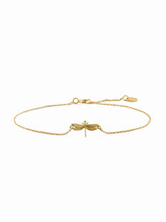 Teeny Tiny Dragonfly Bracelet