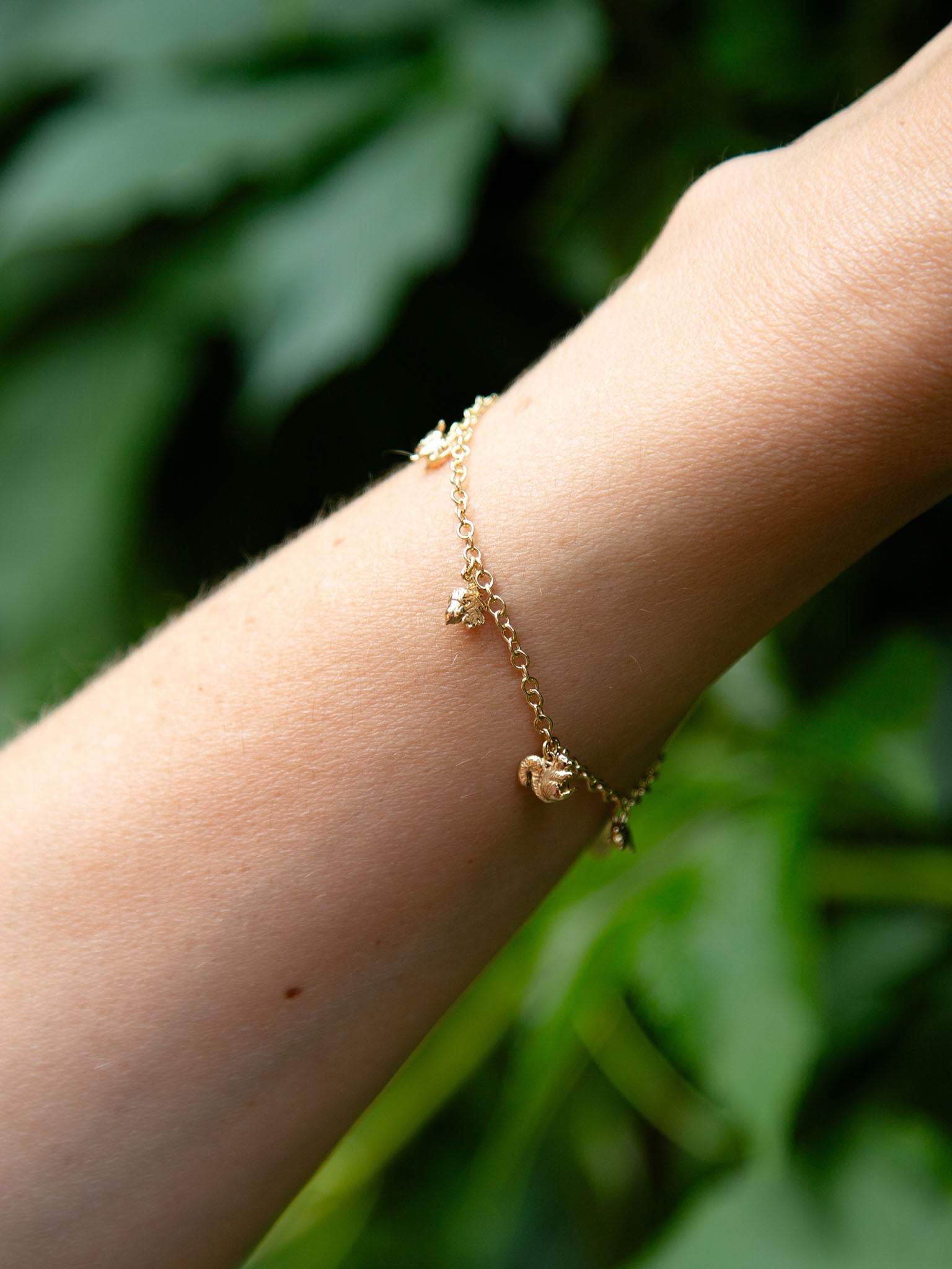 Teeny Tiny Woodland Animal Charm Bracelet - image 2