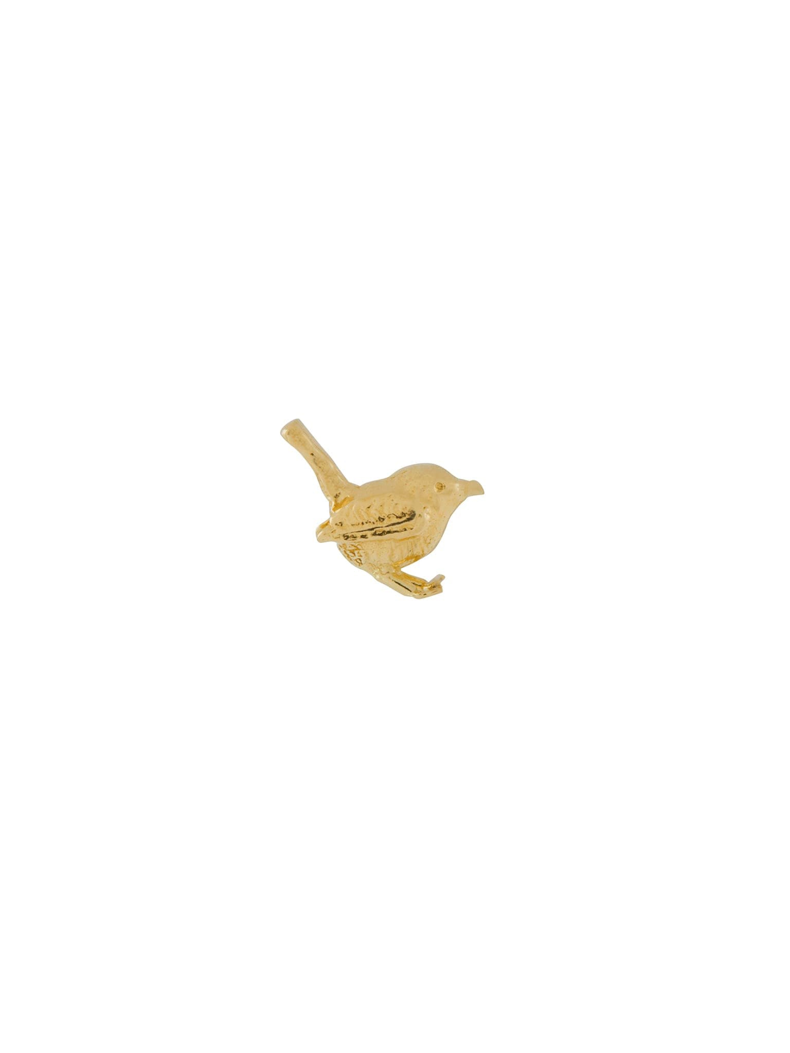Teeny Tiny Wren Single Stud Earring - image 1 | 18ct yellow gold
