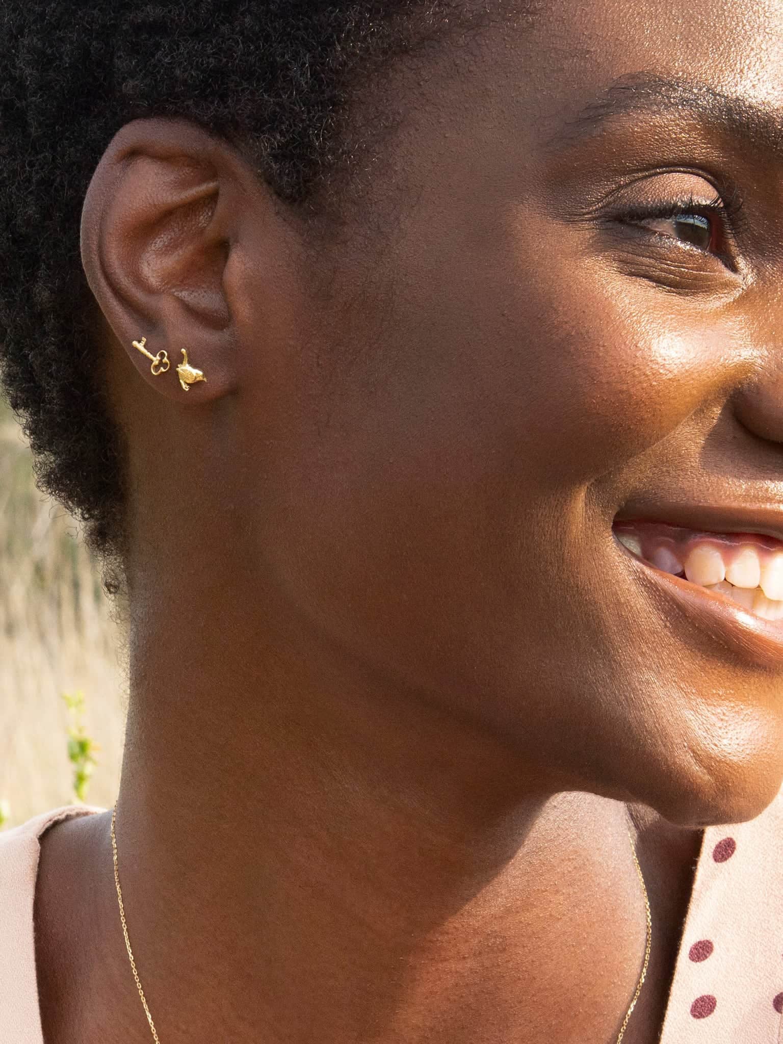 Teeny Tiny Wren Single Stud Earring - image 2