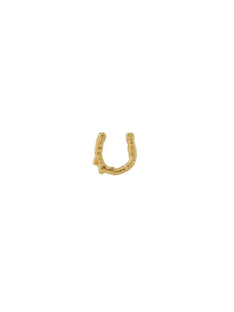 Teeny Tiny Horseshoe Single Stud Earring