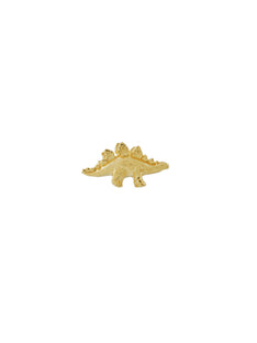 Teeny Tiny Stegosaurus Single Stud Earring