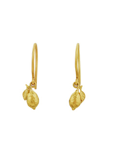 Teeny Tiny Lemon Drop Hook Earrings