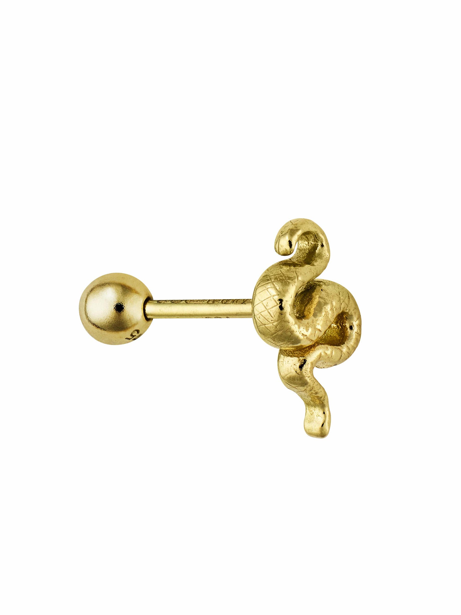 Teeny Tiny Snake Single Stud Earring