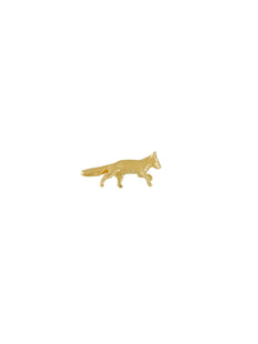 Teeny Tiny Fox Single Stud Earring