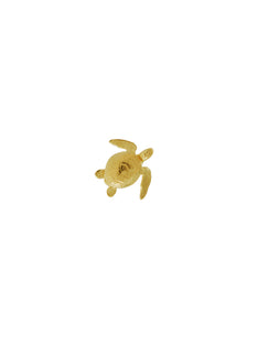Teeny Tiny Sea Turtle Single Stud Earring