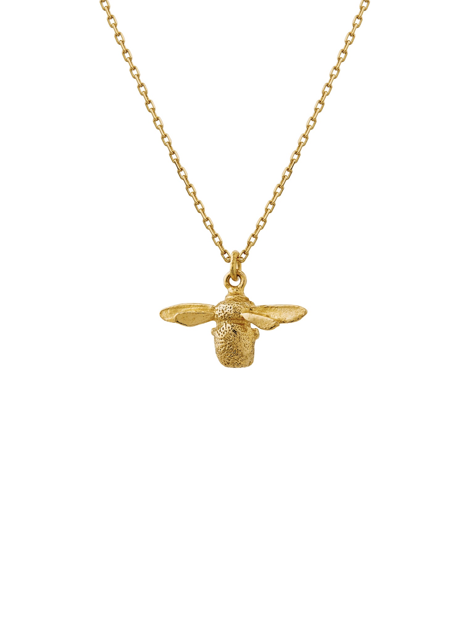 Teeny Tiny Bumblebee Necklace - image 1 | 18ct yellow gold