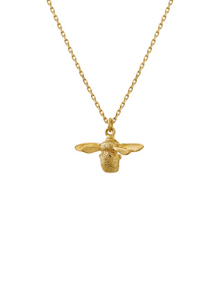 Teeny Tiny Bumblebee Necklace