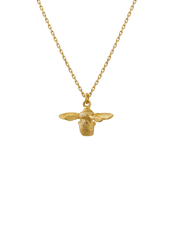 Teeny Tiny Bumblebee Necklace