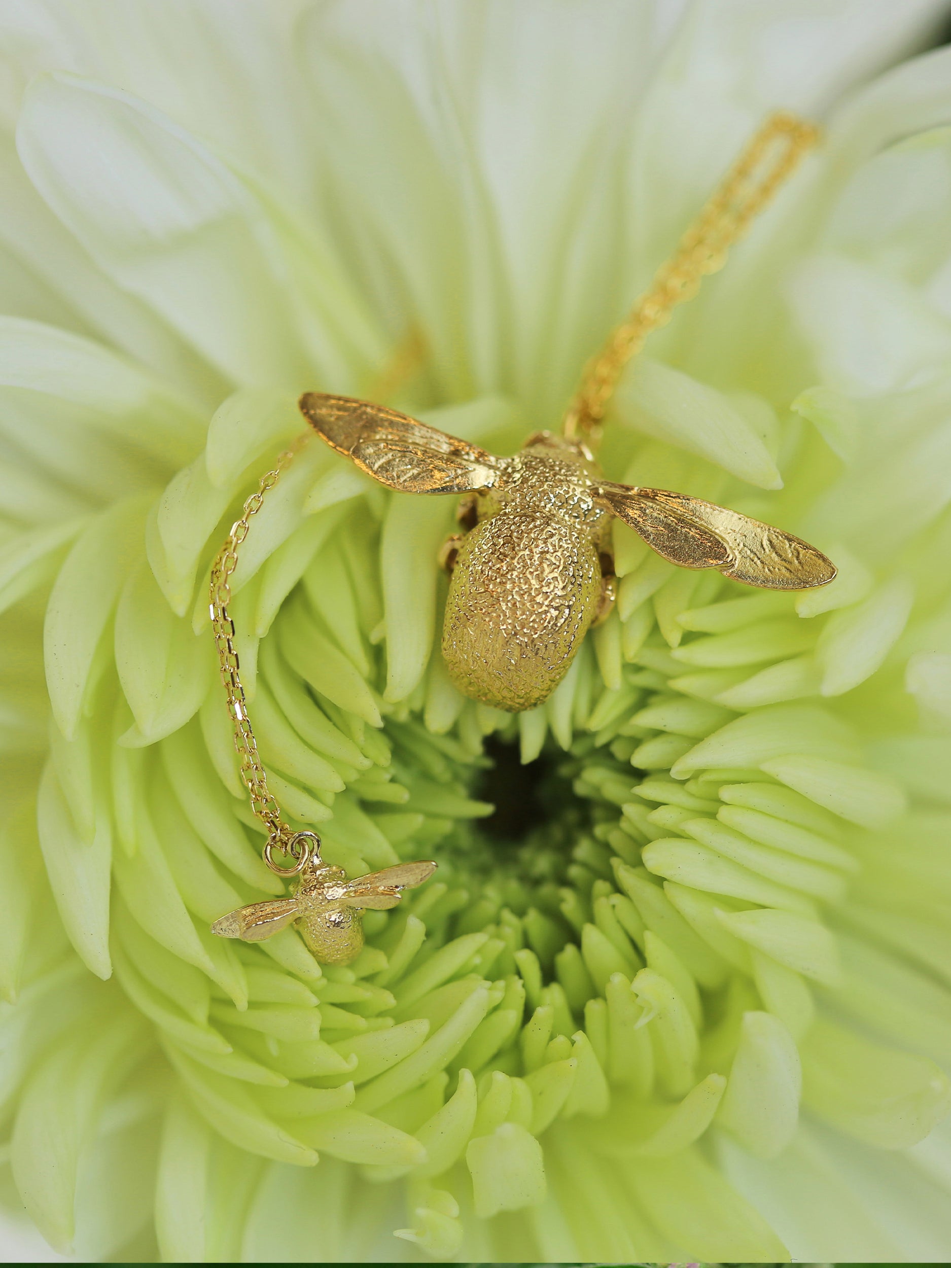 Teeny Tiny Bumblebee Necklace - image 3