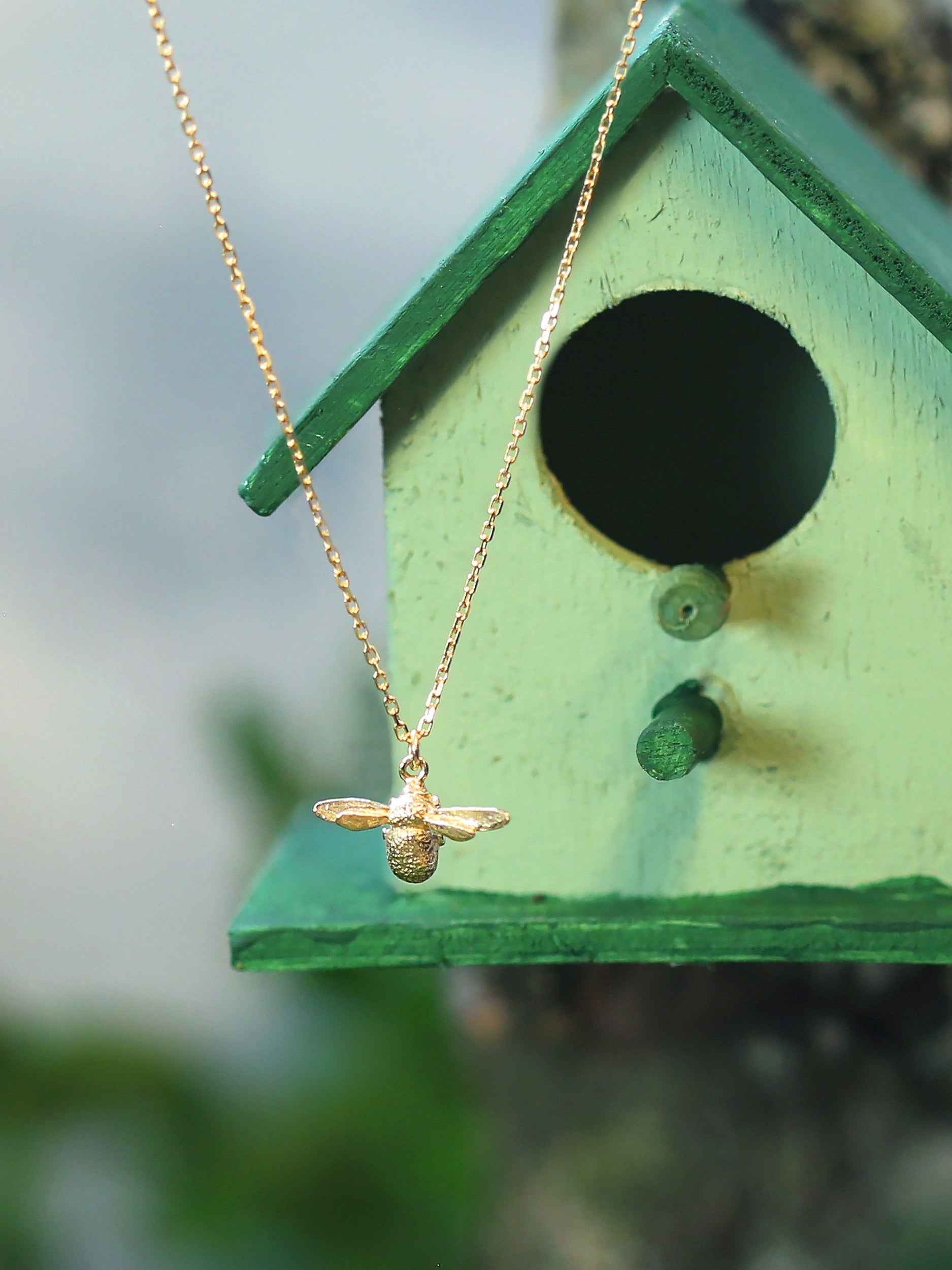 Teeny Tiny Bumblebee Necklace - image 6