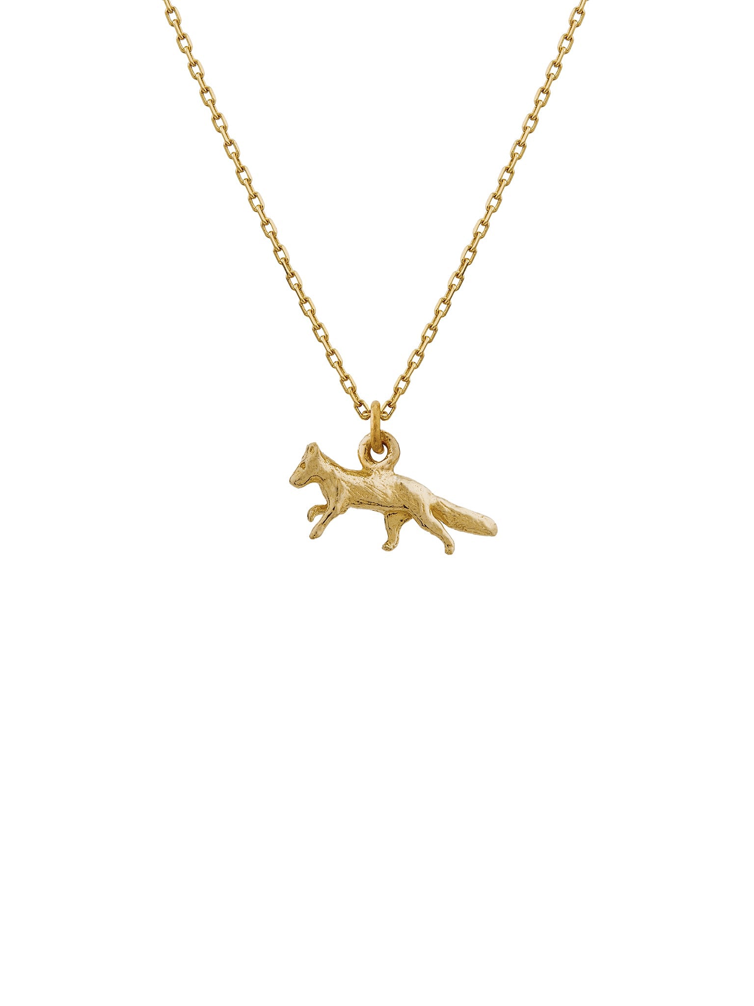 Teeny Tiny Fox Necklace - image 5 | 18ct yellow gold