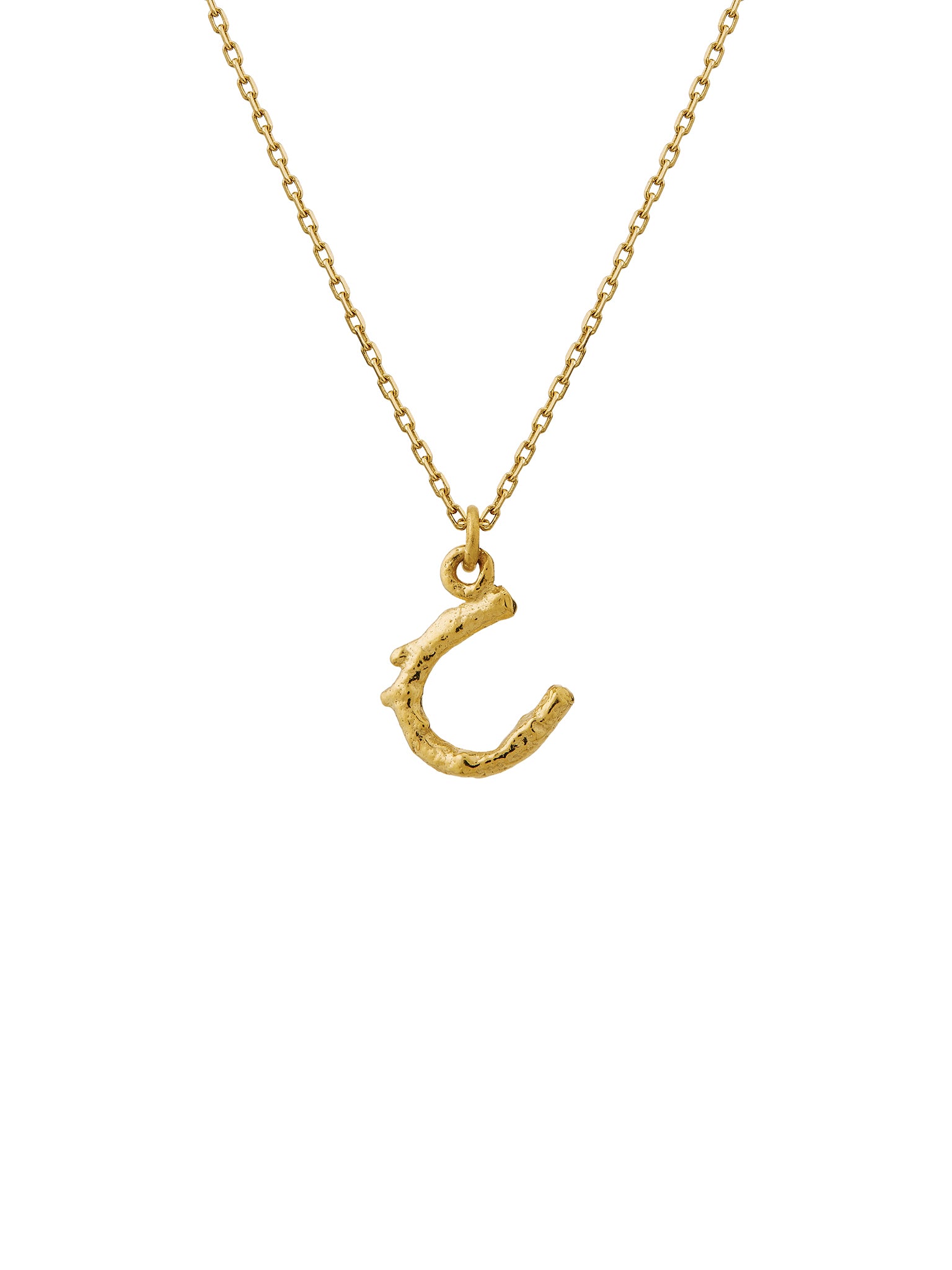 Teeny Tiny Horseshoe Necklace - image 1 | 18ct yellow gold