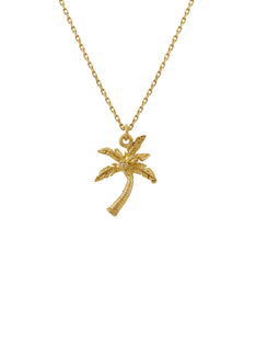 Teeny Tiny Palm Tree Necklace