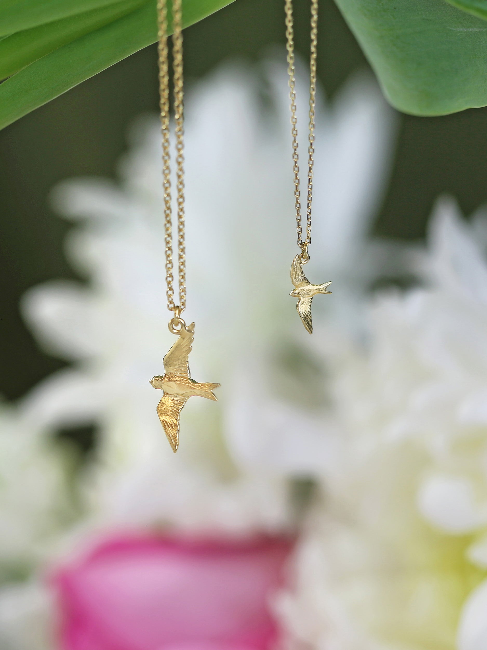 Teeny Tiny Swallow Necklace - image 3