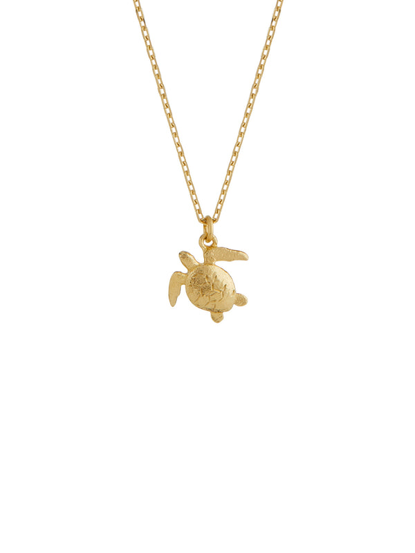 Teeny Tiny Sea Turtle Necklace