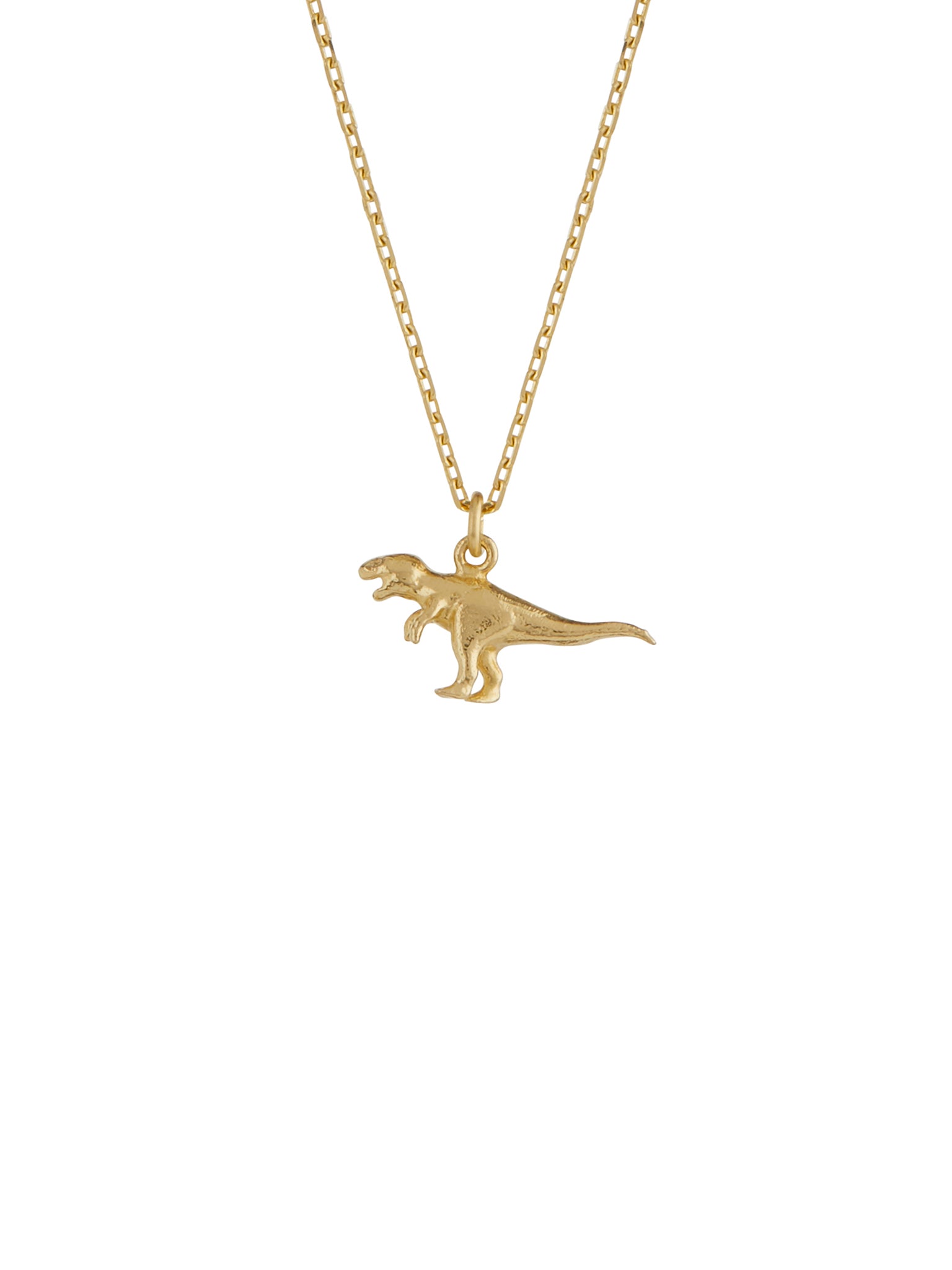 Teeny Tiny T-Rex Necklace - image 6 | 18ct yellow gold