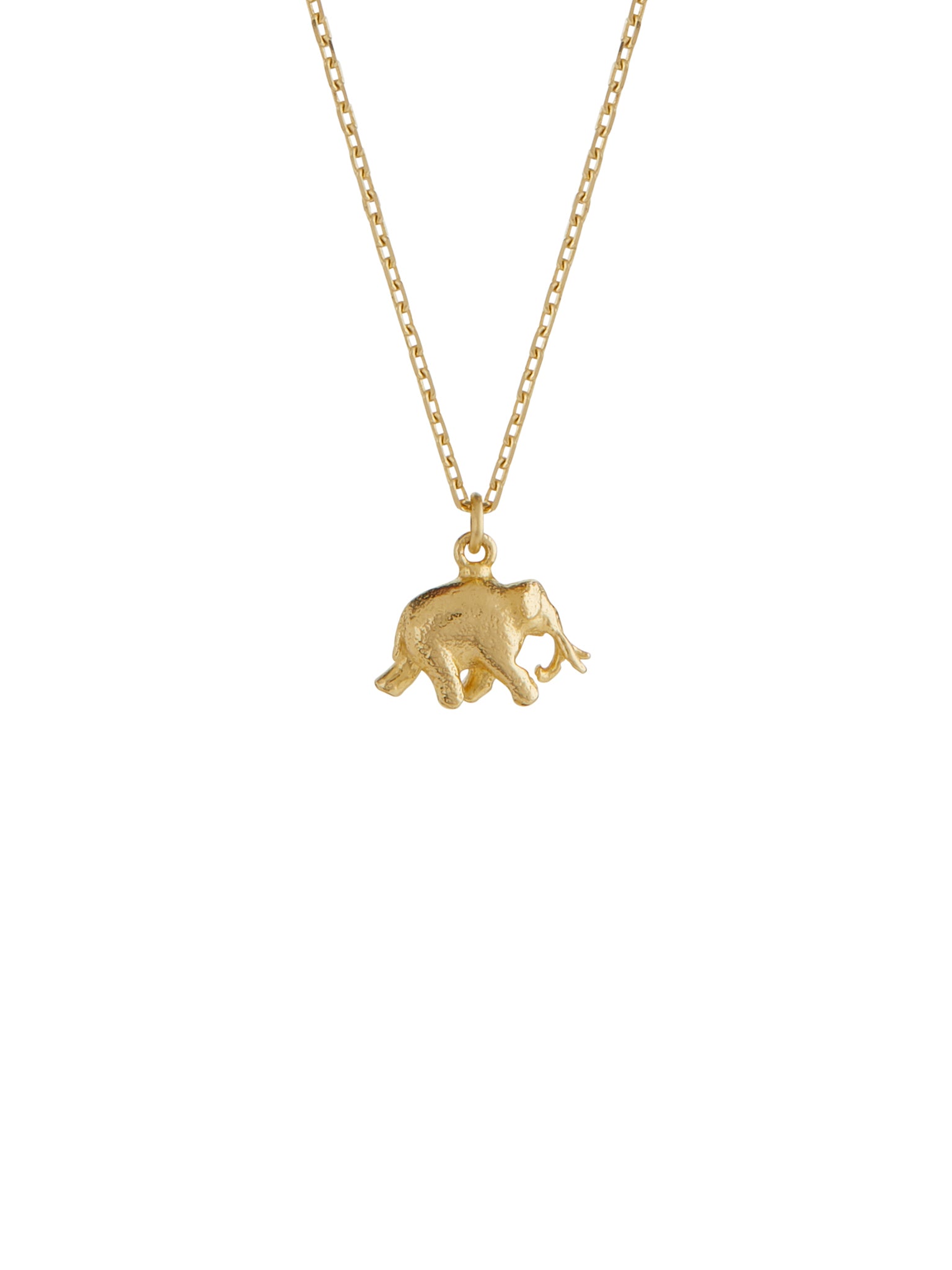 Teeny Tiny Elephant Necklace - image 1 | 18ct yellow gold