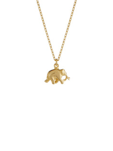 Teeny Tiny Elephant Necklace