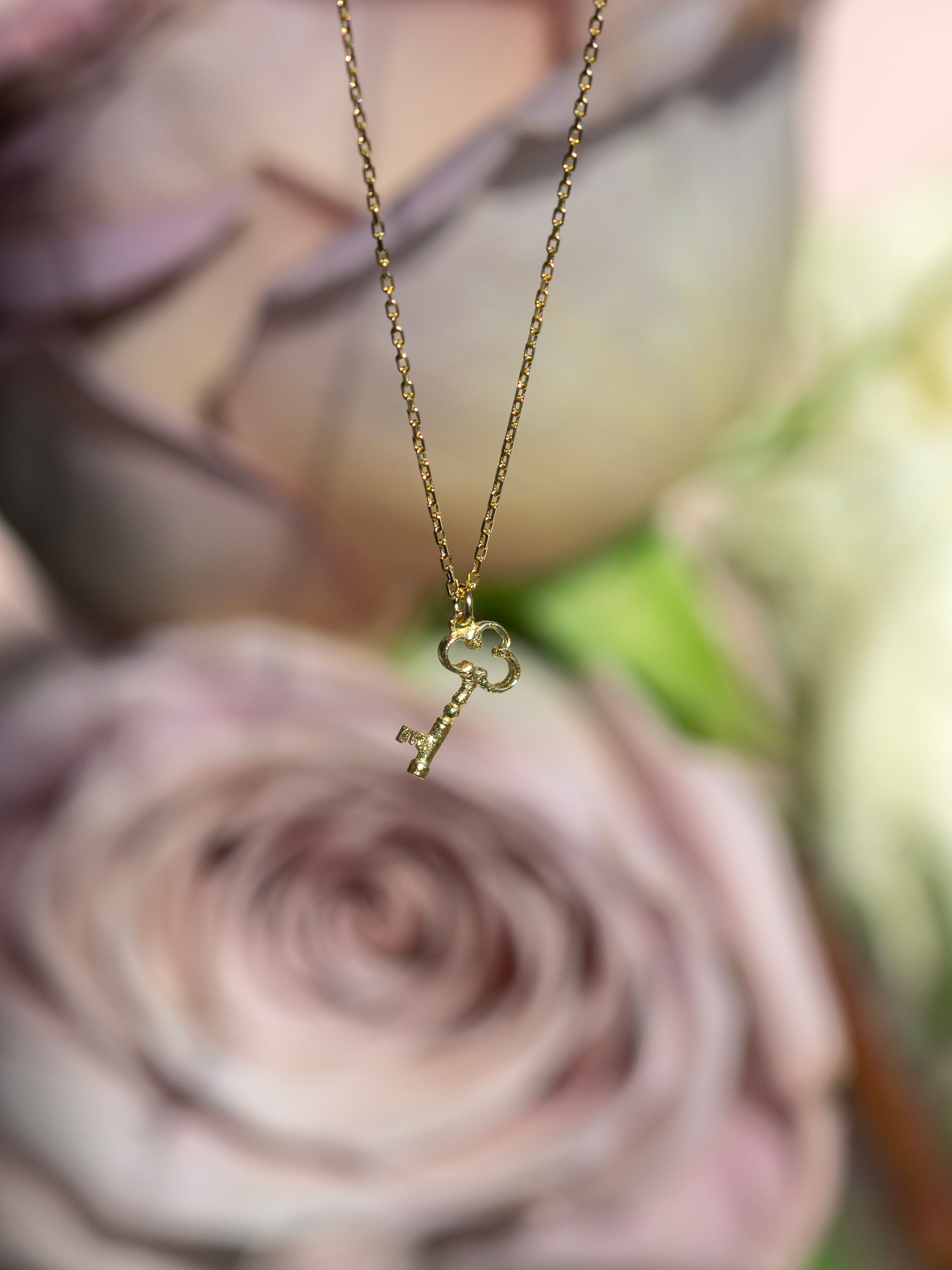 Teeny Tiny Garden Key Necklace - image 3