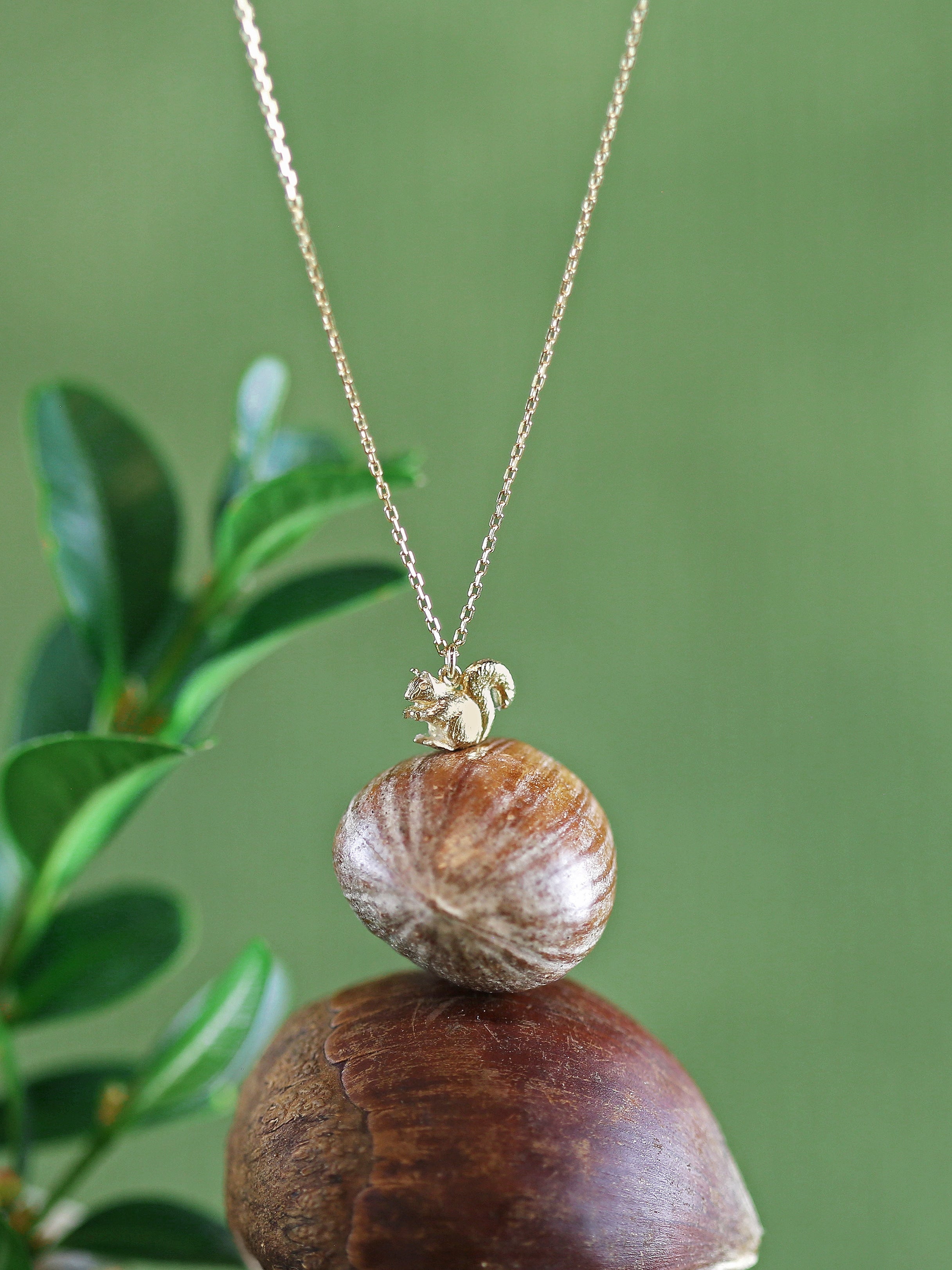 Teeny Tiny Squirrel Necklace - image 2