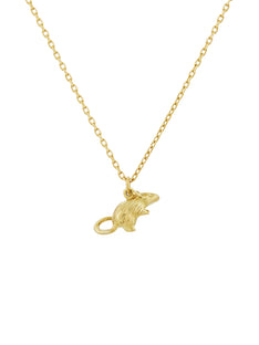 Teeny Tiny Mouse Necklace