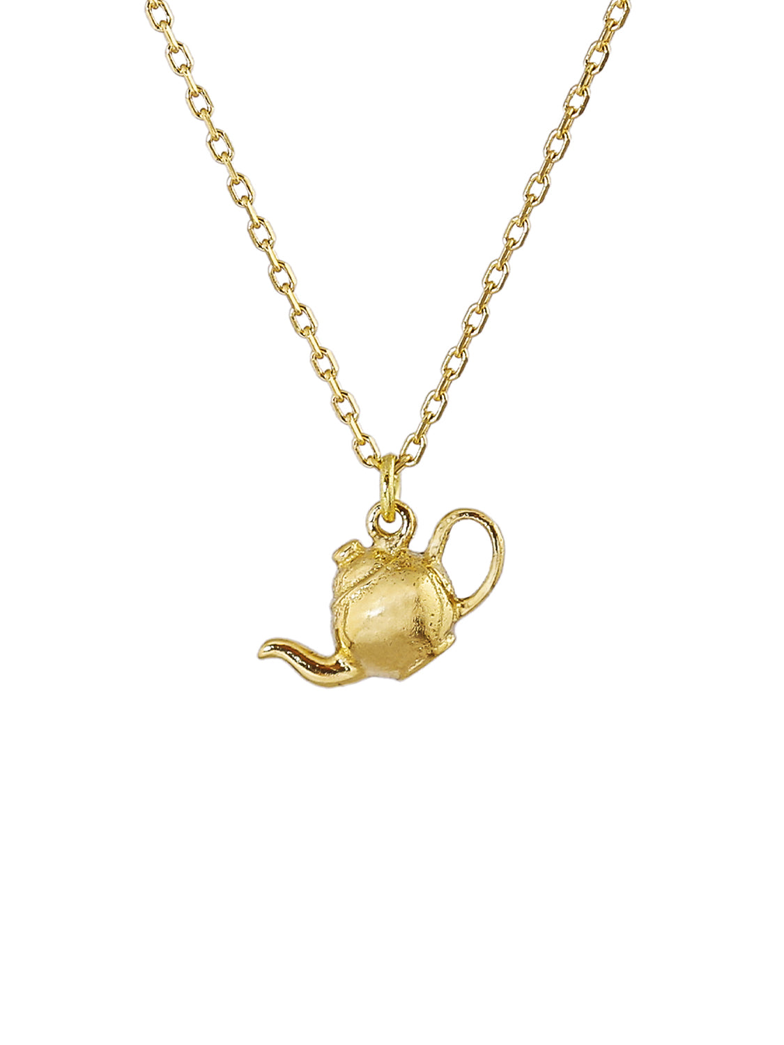 Teeny Tiny Teapot Necklace - image 1 | 18ct yellow gold