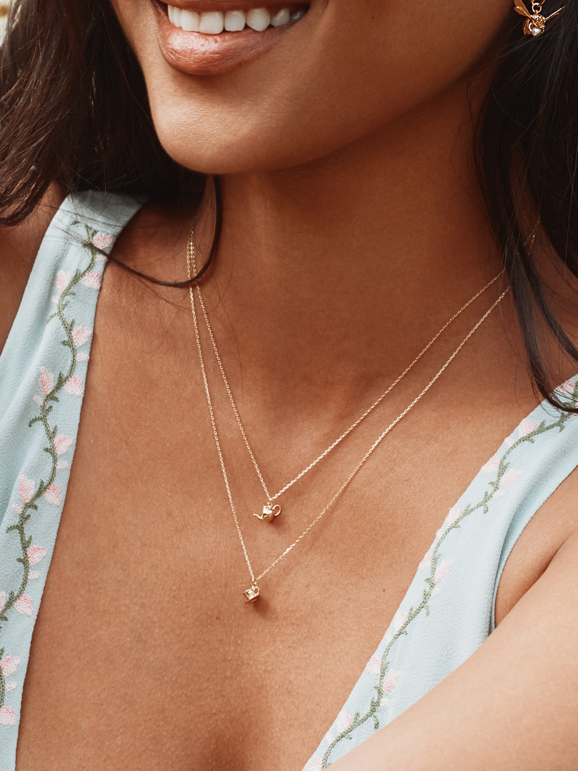 Teeny Tiny Teapot Necklace - image 2