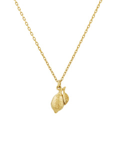 Teeny Tiny Lemon Necklace