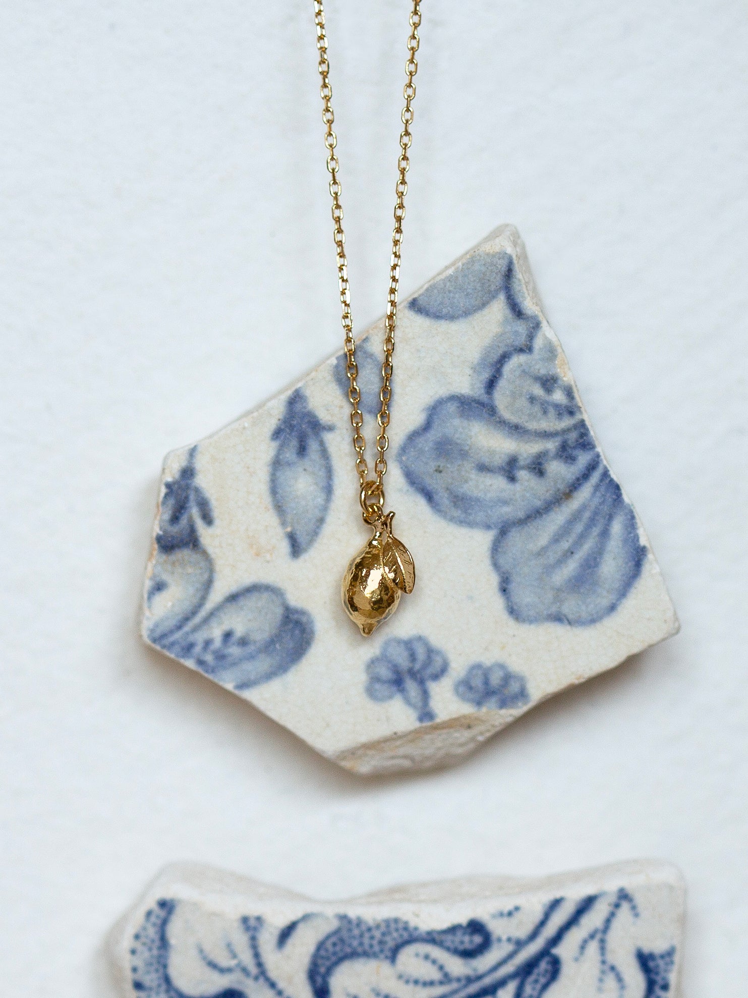Teeny Tiny Lemon Necklace - image 2