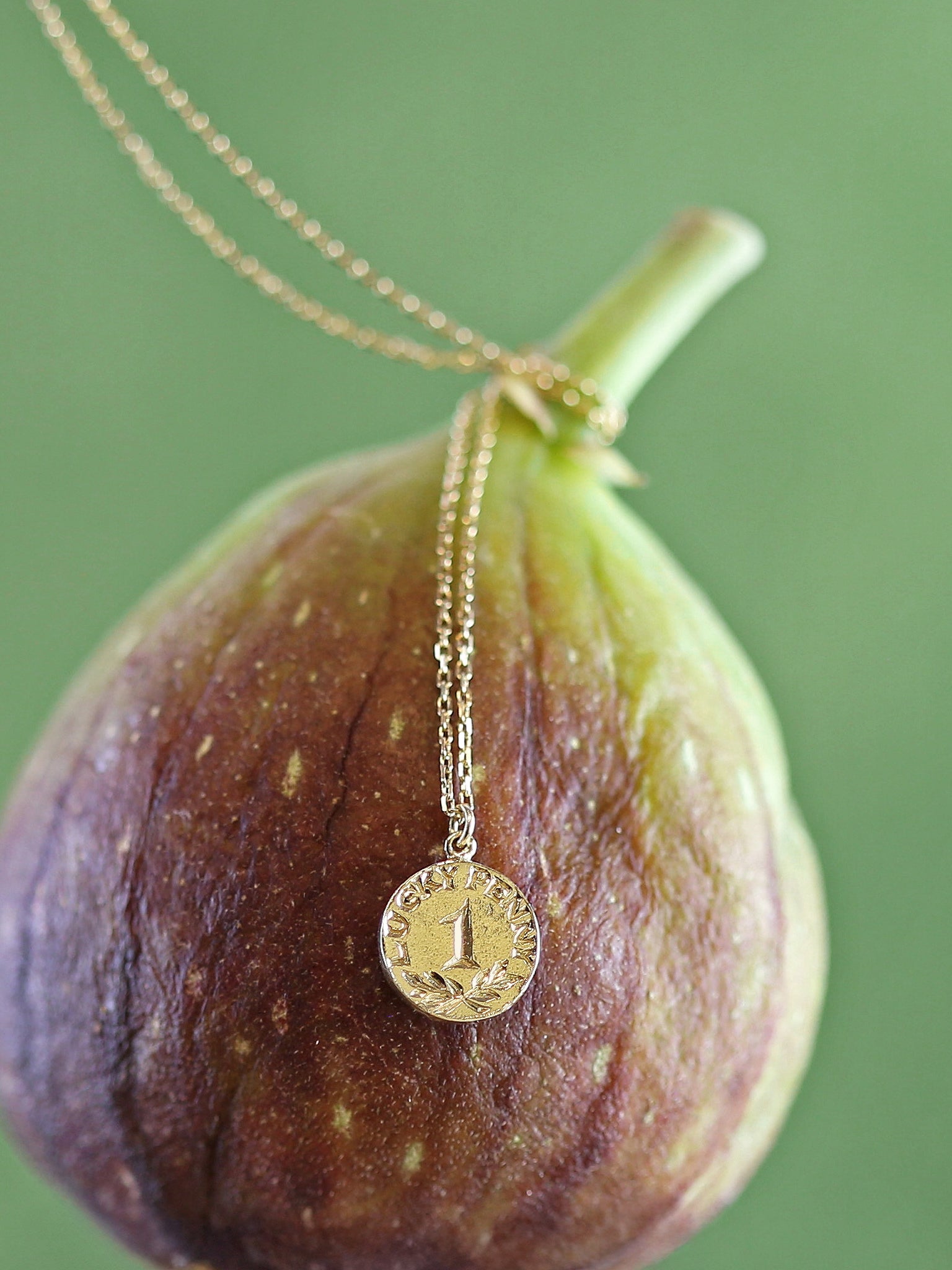 Teeny Tiny Lucky Penny Necklace - image 4