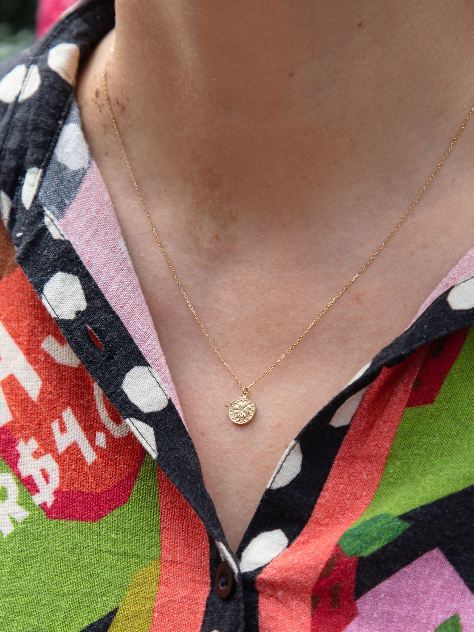 Teeny Tiny Lucky Penny Necklace - image 3