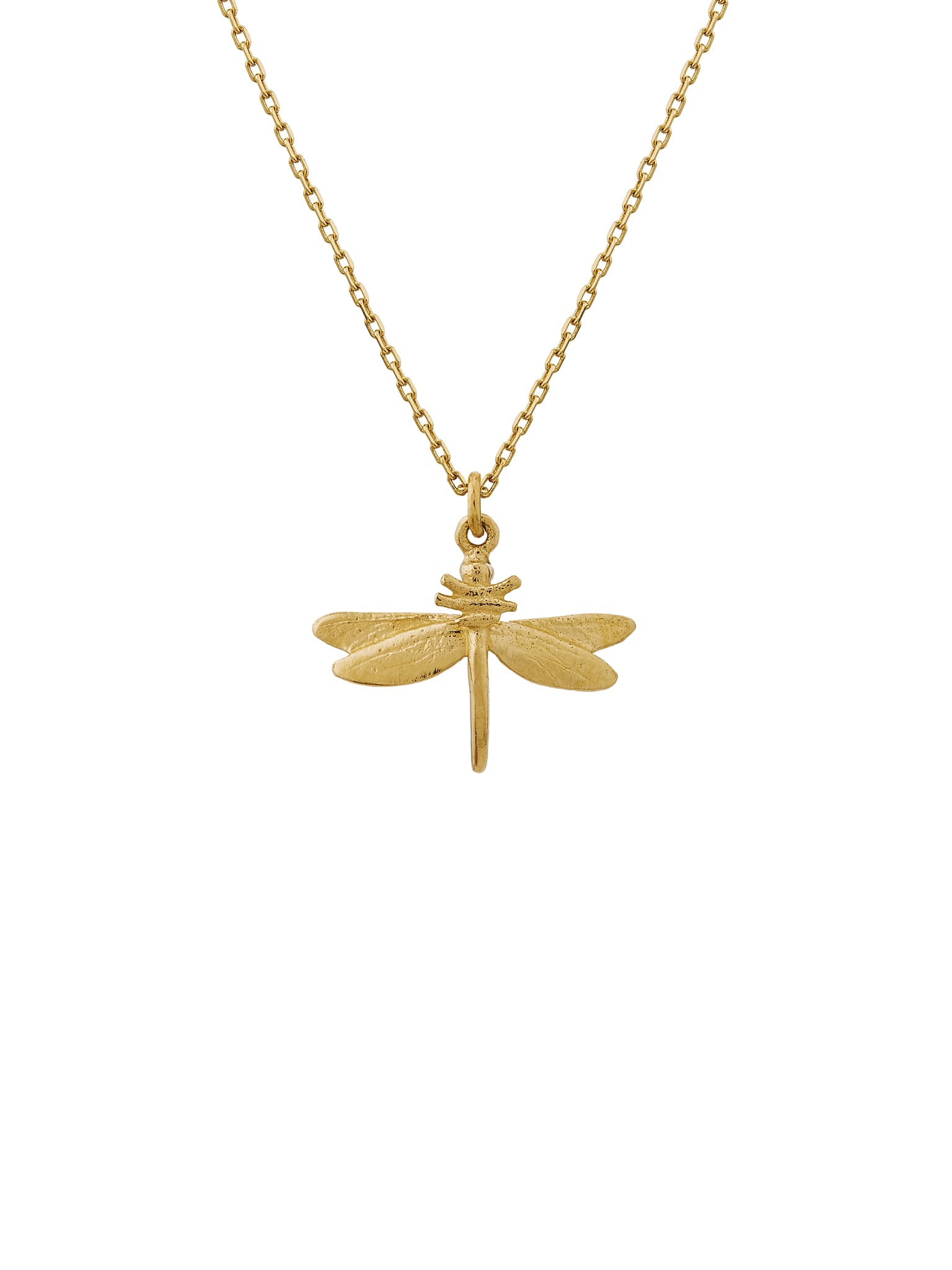 Teeny Tiny Dragonfly Necklace - image 5 | 18ct yellow gold