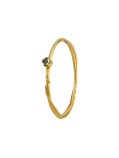 Aquamarine Fine Vine Ring