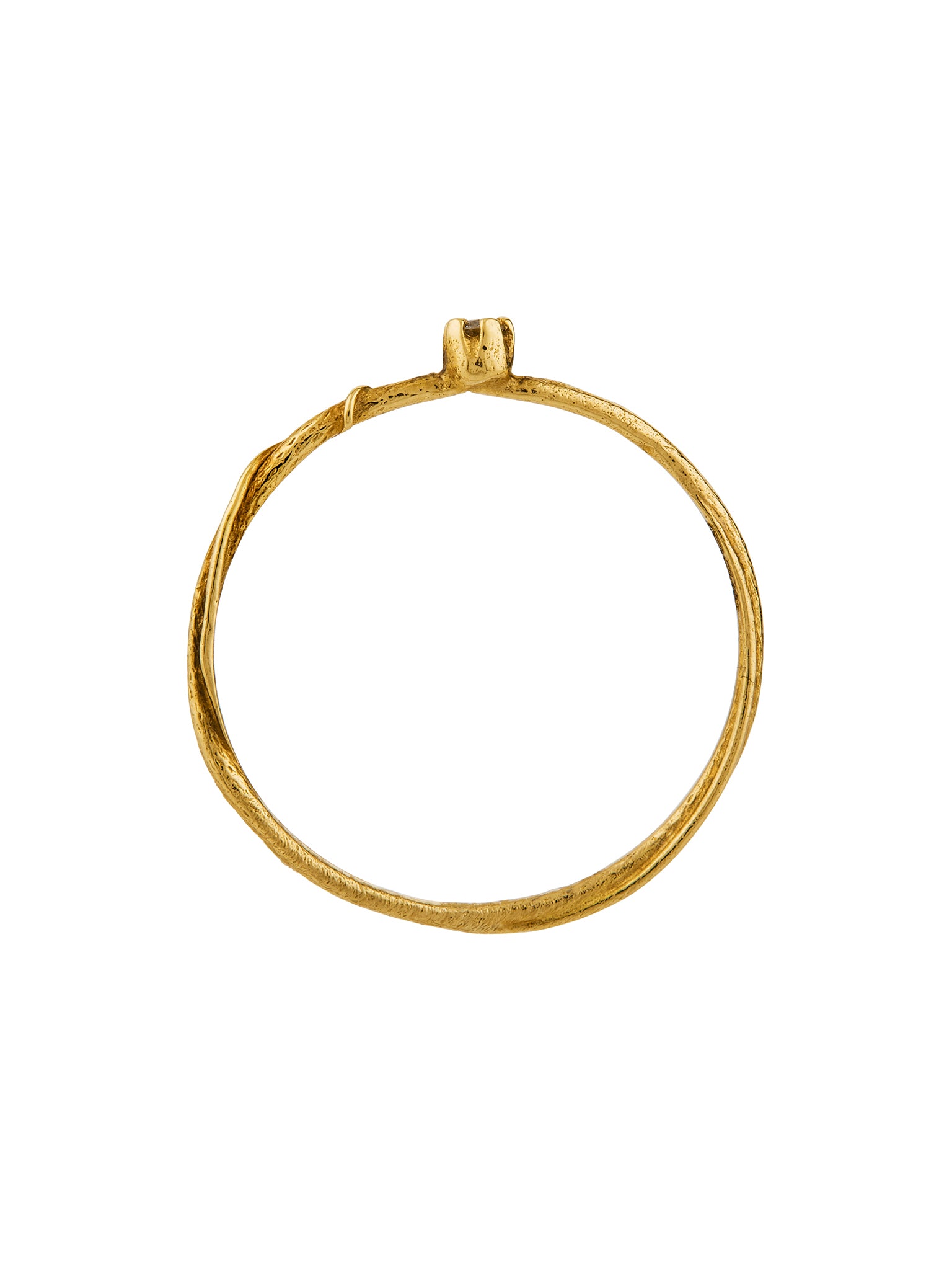 Diamond Fine Vine Ring - image 3 | 18ct yellow gold